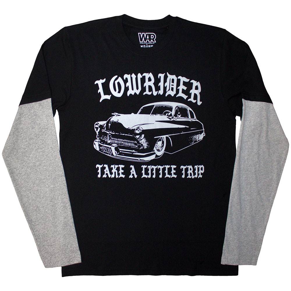 War - Low Rider Longsleeve shirt - Zwart/Grijs